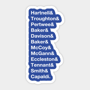 12 Doctors Sticker